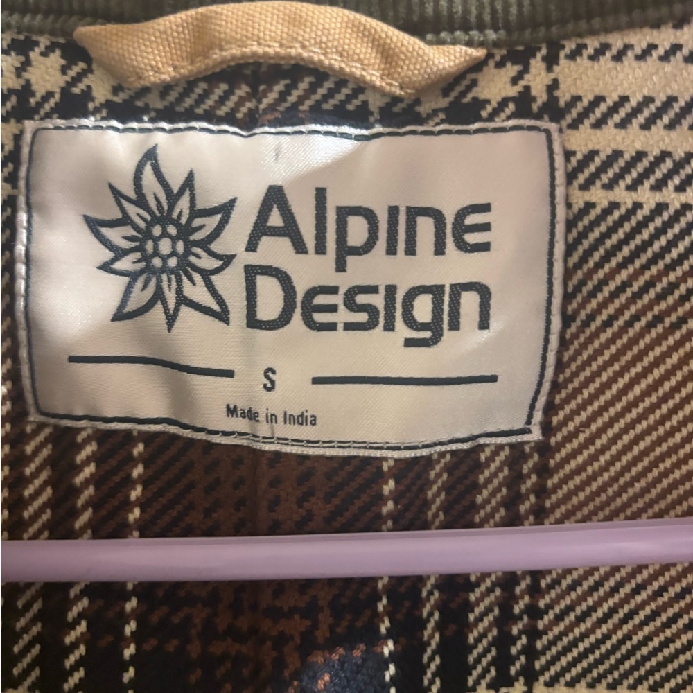Alpine Design Men’s Chore Jacket – Brown Khaki – Multiple Sizes– NWT – $98 MSRP - Picture 10 of 11